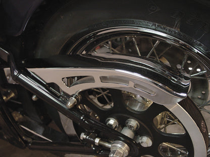 Chrome Rear Belt Guard Upper