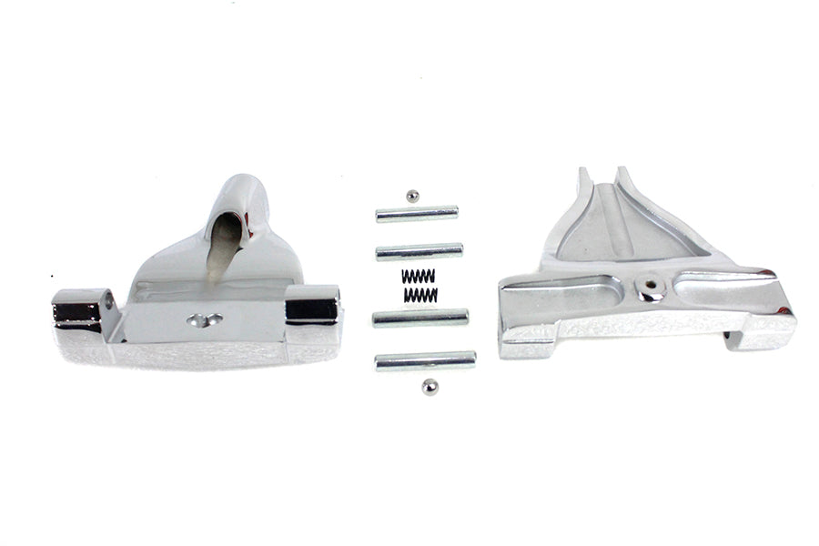 Passenger Footboard Support Set Chrome
