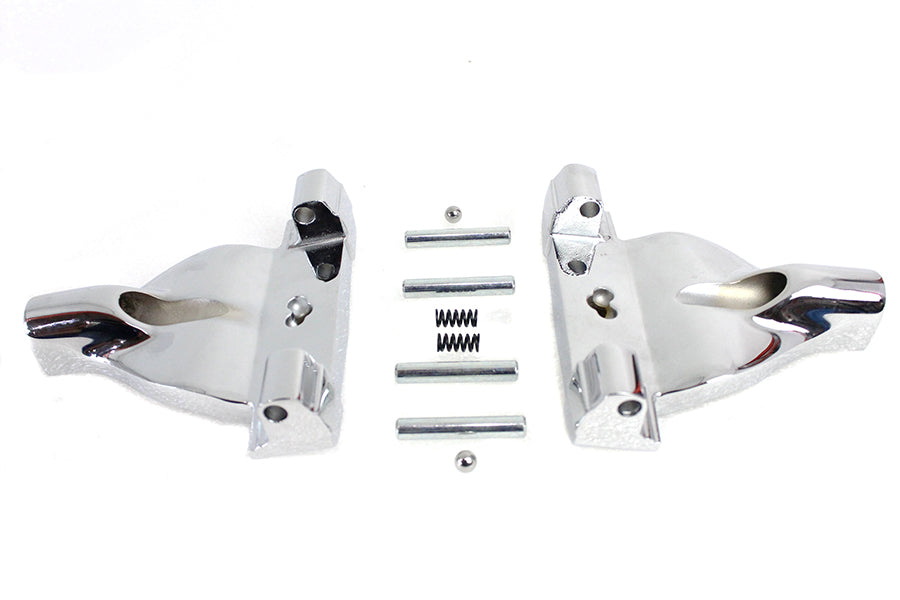 Passenger Footboard Support Set Chrome