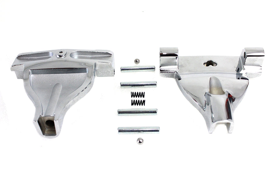 Passenger Footboard Support Set Chrome