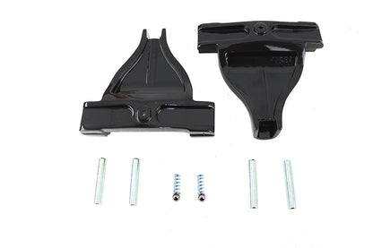 Passenger Footboard Support Set Black