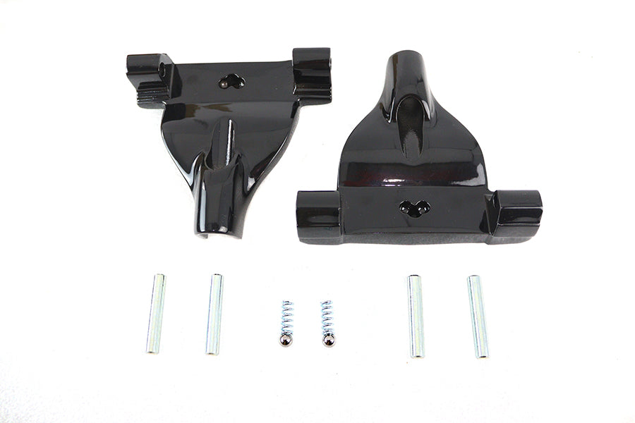 Passenger Footboard Support Set Black