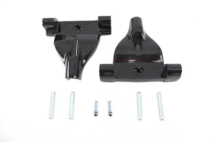 Passenger Footboard Support Set Black