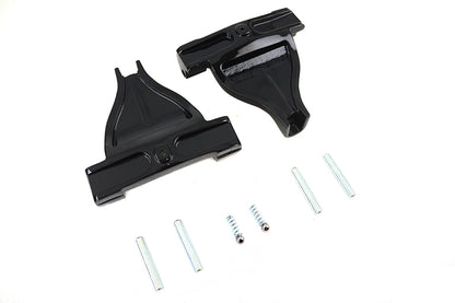 Passenger Footboard Support Set Black