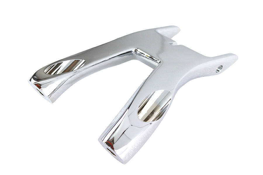 M8 Right Bracket Footboard Mount Chrome