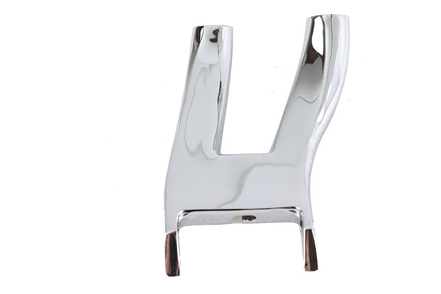 M8 Right Bracket Footboard Mount Chrome