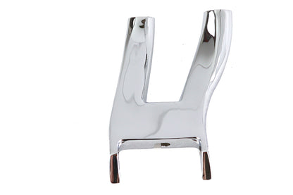 M8 Right Bracket Footboard Mount Chrome