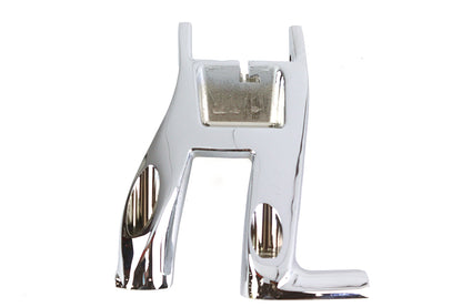 M8 Left Bracket Footboard Mount Chrome