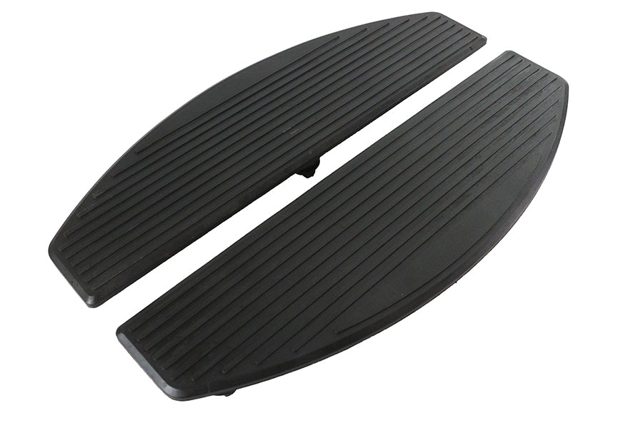 M8 Footboard ISO Black Rubber Pad Set