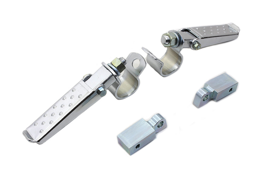 Steel Dimpled Footpeg Kit