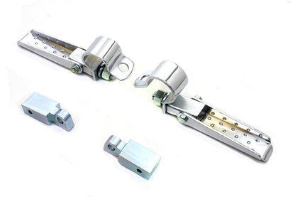 Steel Dimpled Footpeg Kit