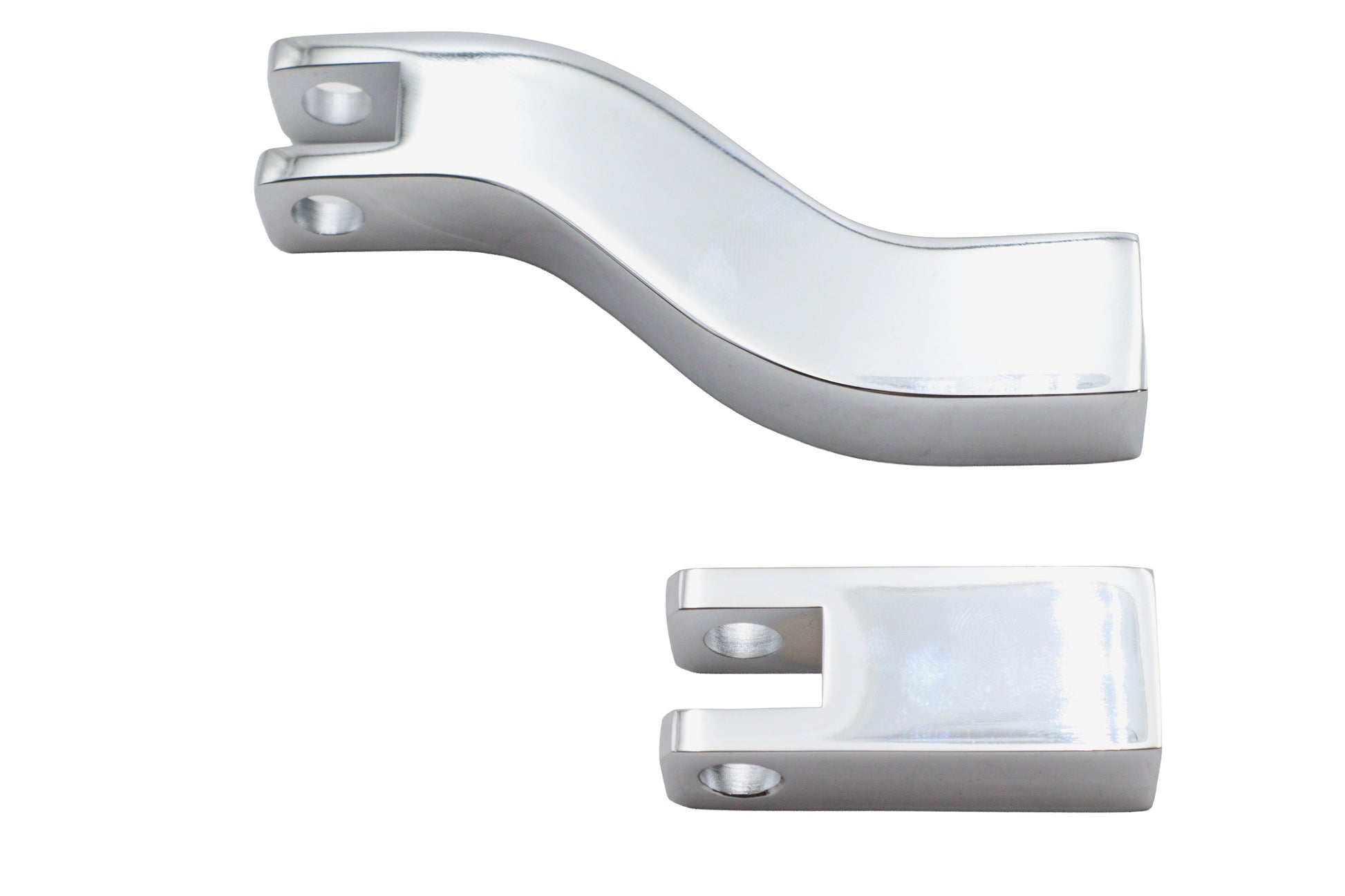 Rear Passenger Footpeg Mount Set Chrome
