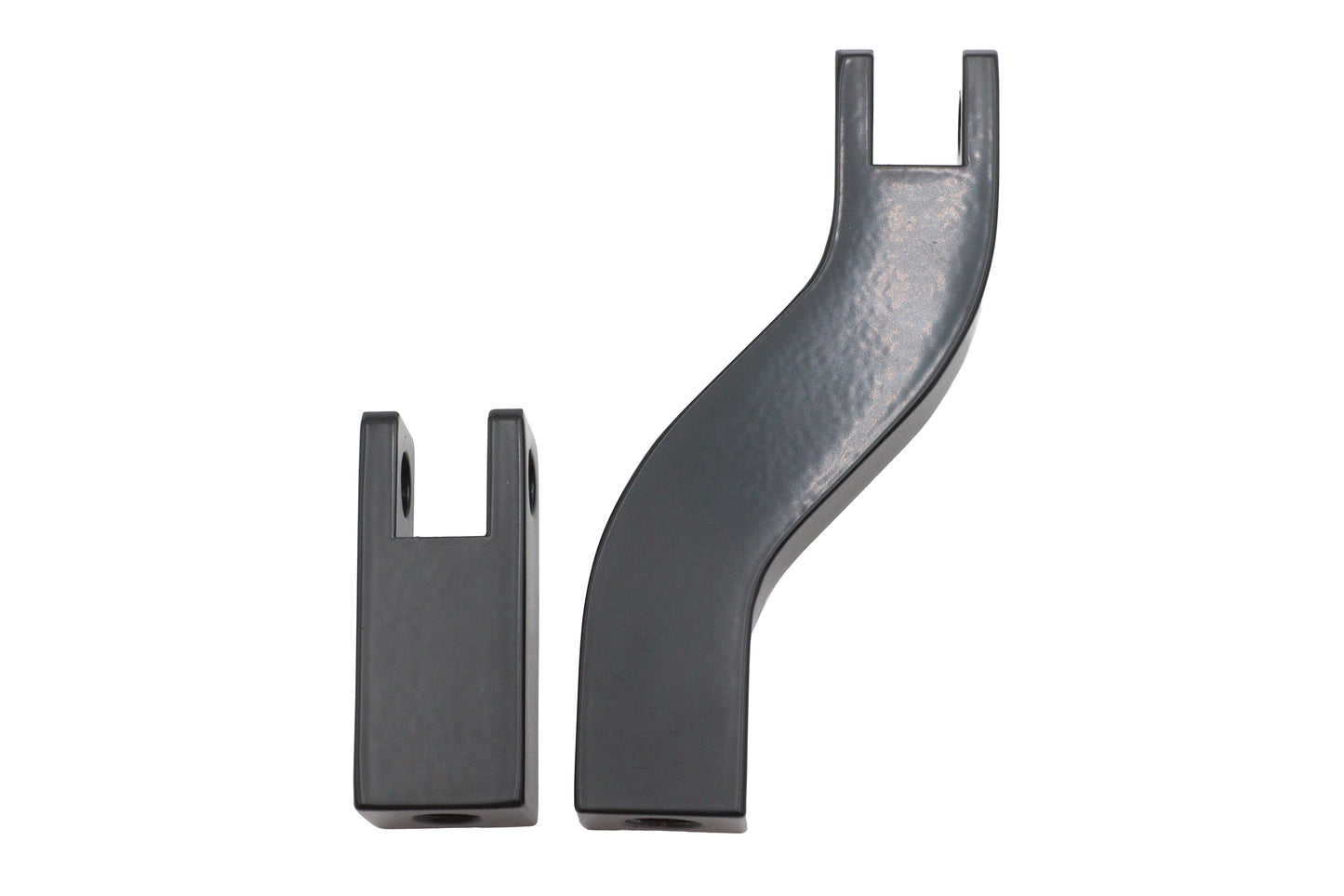 Rear Passenger Footpeg Mount Set Black