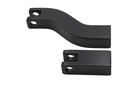 Rear Passenger Footpeg Mount Set Black