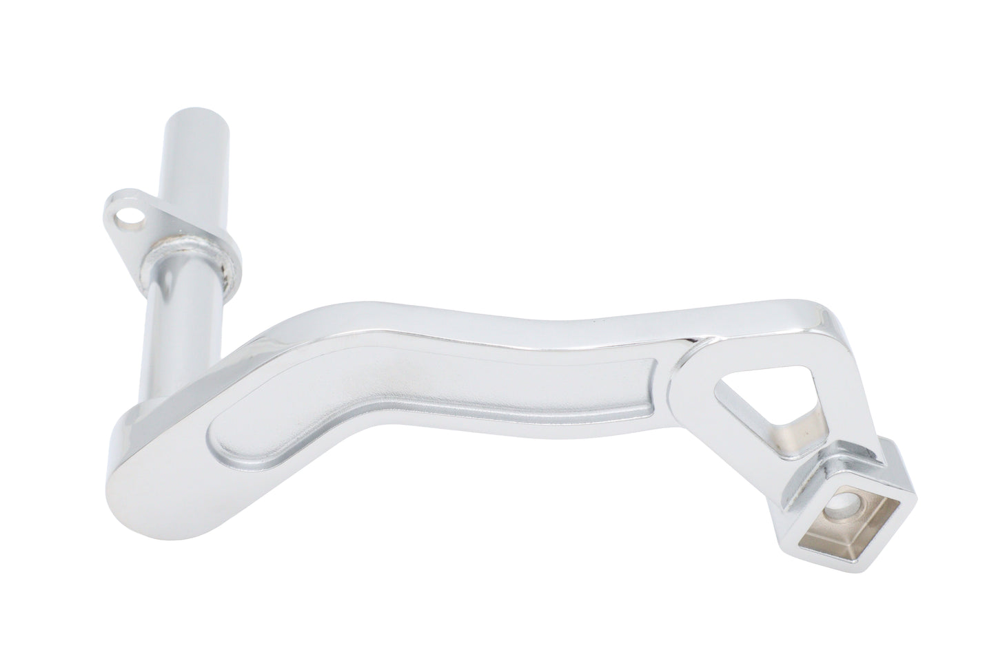 Rear Passenger Footpeg Support Bracket Chrome