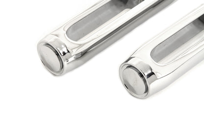 Chrome Batique Style Footpeg Set