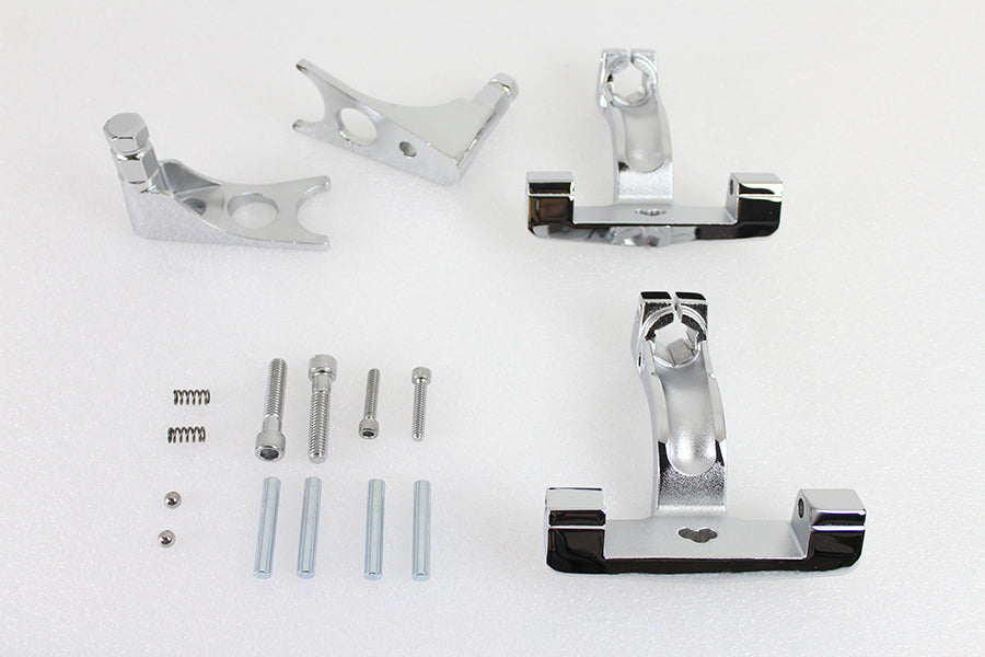 Chrome Passenger Footboard Mount Kit