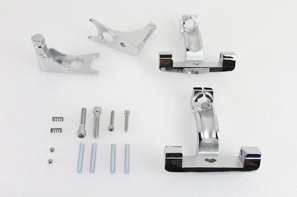 Chrome Passenger Footboard Mount Kit