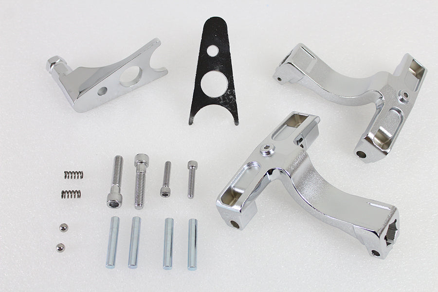 Chrome Passenger Footboard Mount Kit