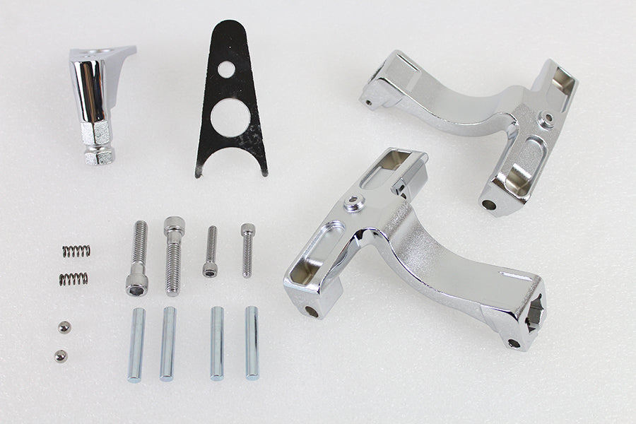 Chrome Passenger Footboard Mount Kit