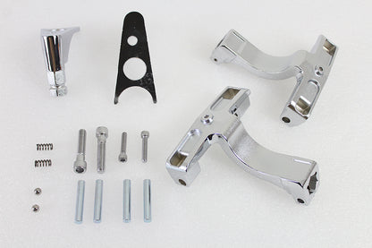 Chrome Passenger Footboard Mount Kit