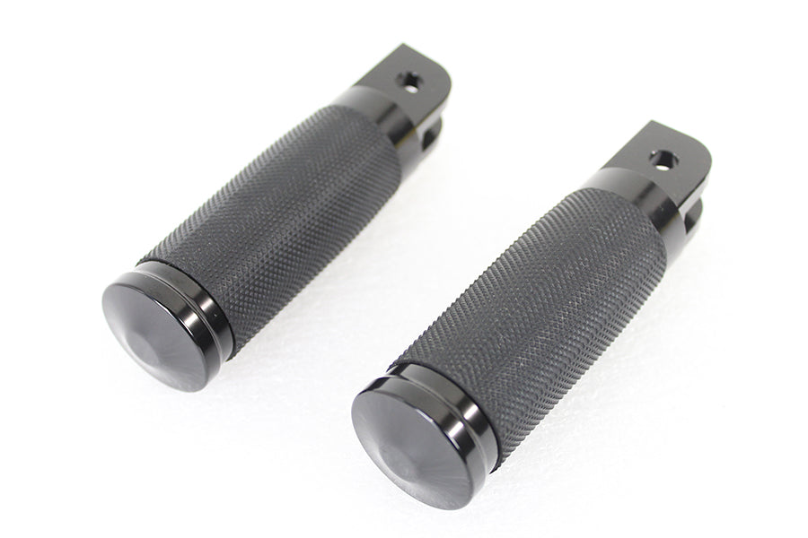 Caliber Black Driver Footpeg Set