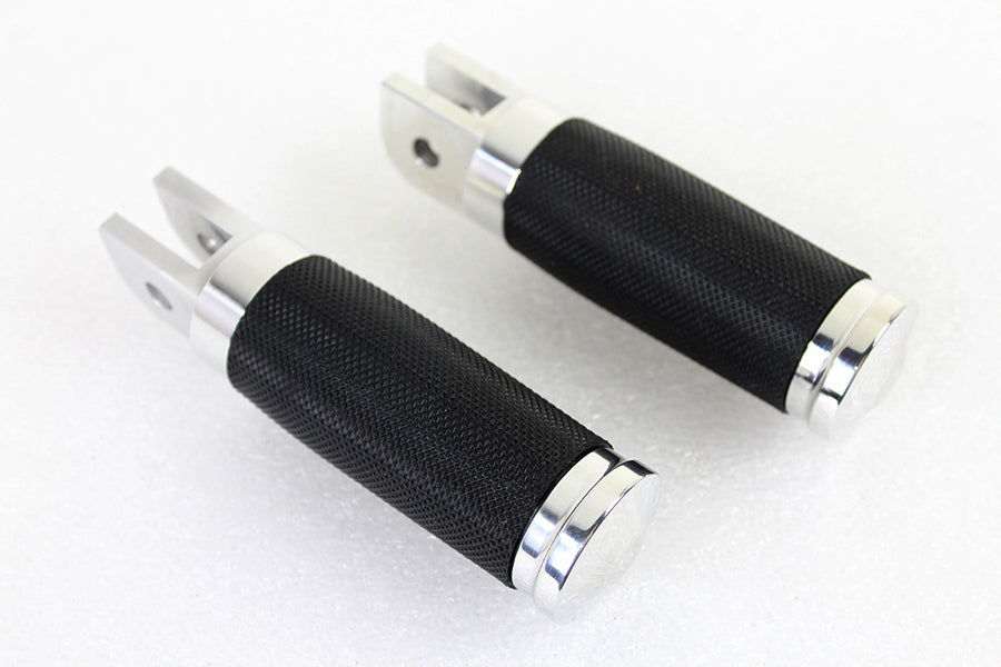 Caliber Polished Driver Footpeg Set