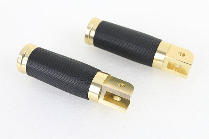 Caliber Brass Driver Footpeg Set