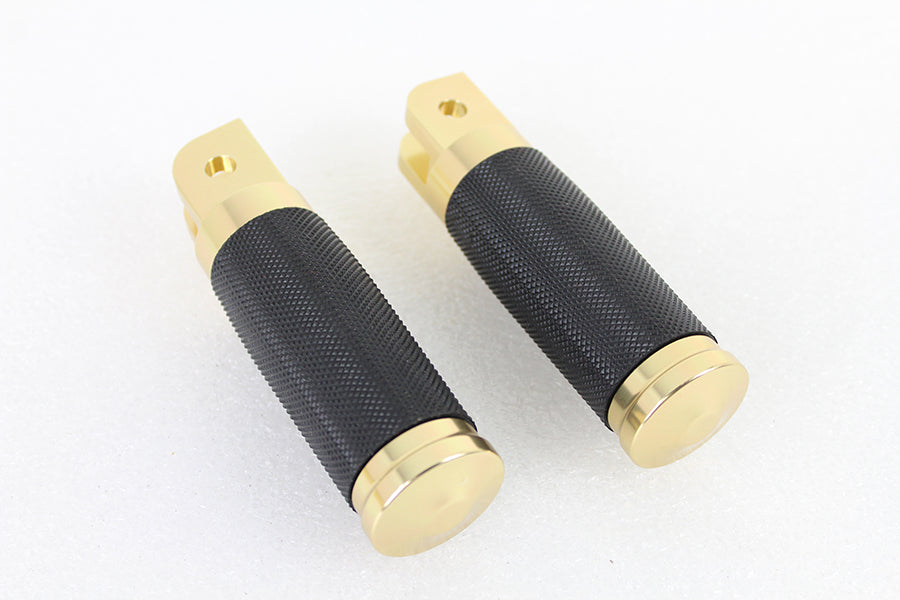 Caliber Brass Driver Footpeg Set