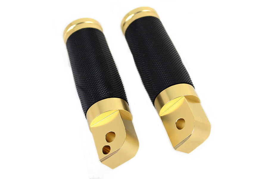 Caliber Brass Passenger Footpeg Set