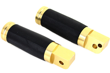 Caliber Brass Passenger Footpeg Set