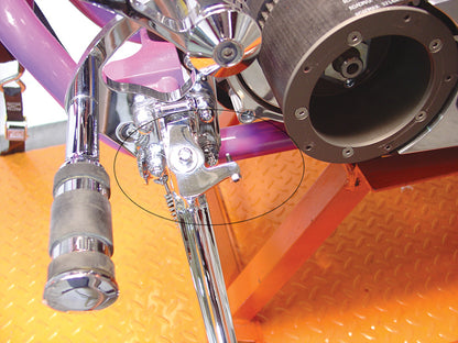 Adjustable Kickstand Leg Stop Chrome