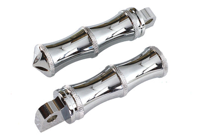 Chrome Druid Style Footpeg Set