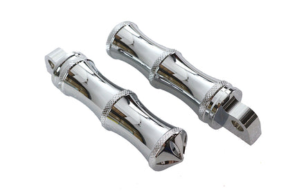 Chrome Druid Style Footpeg Set