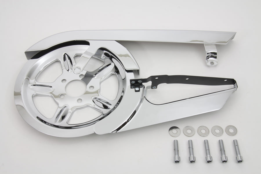Chrome Belt Guard and Pulley Cover Kit