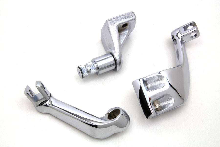 Chrome Driver Replica Footpeg Mount Set