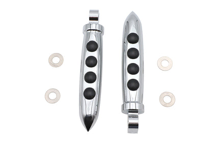 Chopper Style Billet Footpeg Set