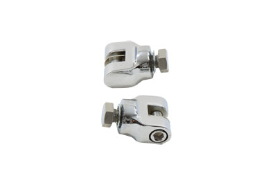 Mini Footpeg Clevis Set Chrome
