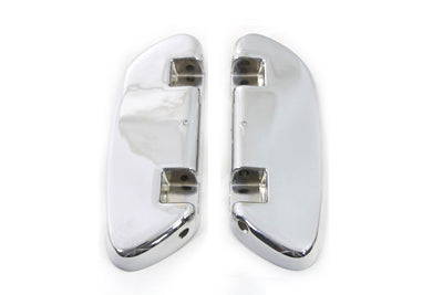 Passenger Footboard Set with Flame Design