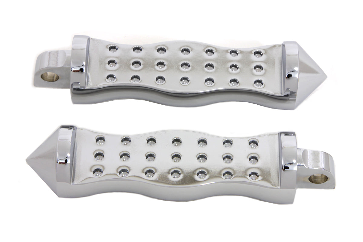 Chrome Form Factor Footpeg Set Druid Style