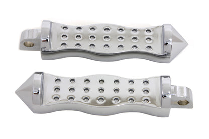 Chrome Form Factor Footpeg Set Druid Style