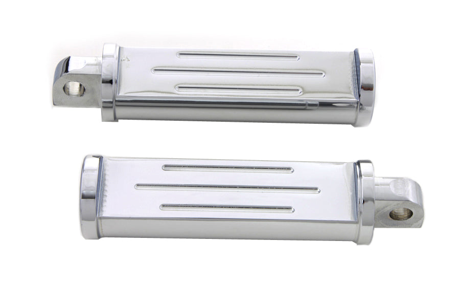 Chrome Ball Milled Footpeg Set