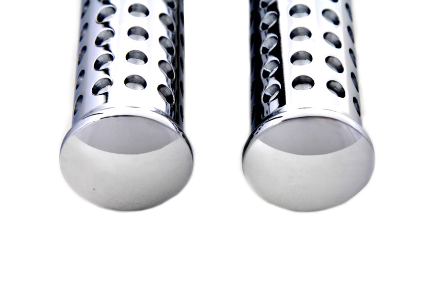 Chrome Micro Holes Footpeg Set