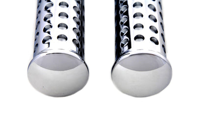 Chrome Micro Holes Footpeg Set
