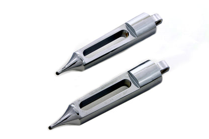 Chrome Dagger Slot Footpeg Set