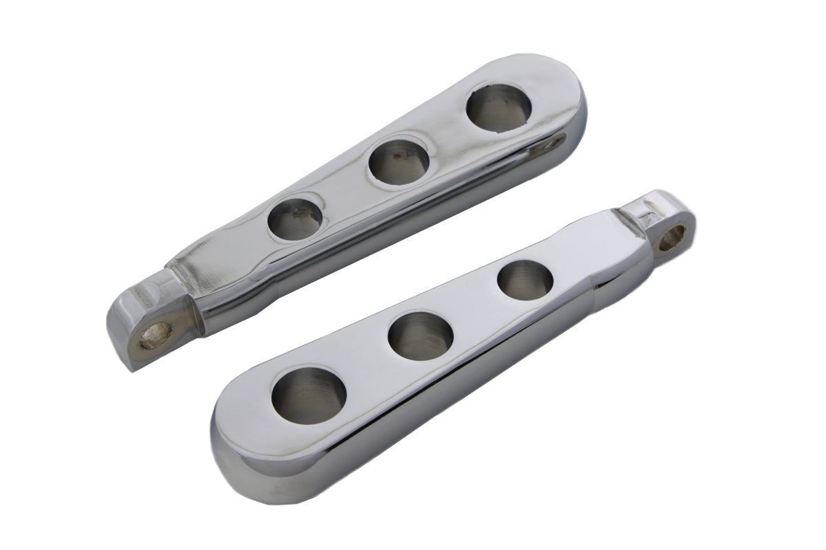 Chrome Spoon Footpeg Set