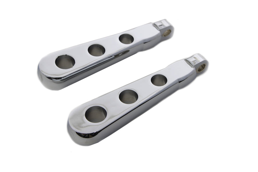 Chrome Spoon Footpeg Set