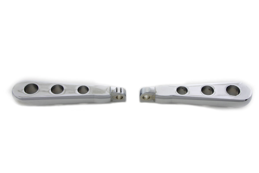 Chrome Spoon Footpeg Set