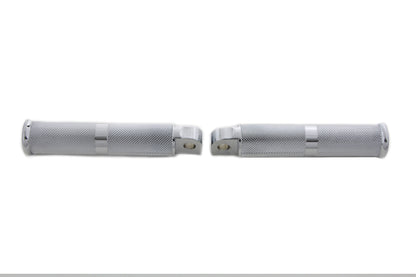 Chrome Hollow Knurled Footpeg Set