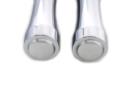 Chrome Contour End Footpeg Set